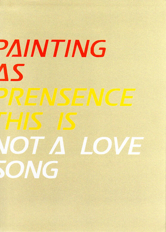 Künstlerhaus Bethanien (Hg.): Painting as Presence, Berlin 2006, Softcover, 64 S., (deutsch/ englisch) 