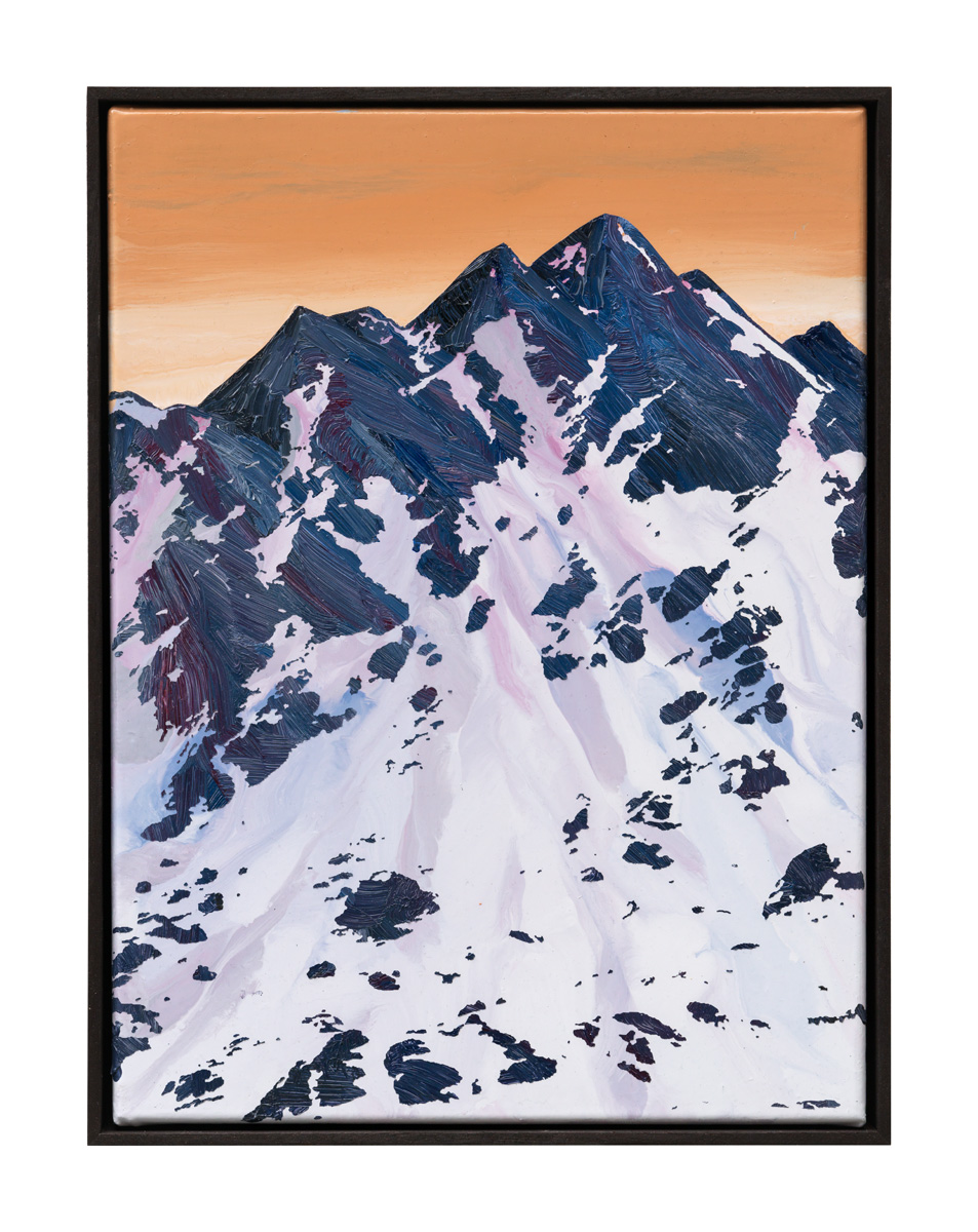 S.D.V.L. VI, 2026, 40 x 30 cm, Oil and Lacquer on Canvas, Private Collection Munich