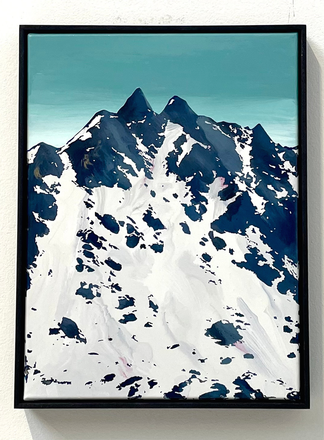 S.D.V.L., 2026, 40 x 30 cm, Lacquer on Canvas, Private Collection